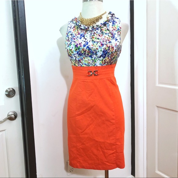 Dress Barn Dresses & Skirts - Dressbarn Colorful Printed Sheath Dress